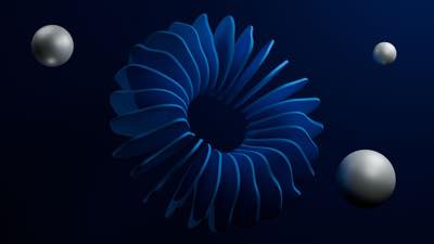 Abstract investment planning illustration